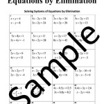 3 2 Practice Solving Systems Of Equations Algebraically Answer Key