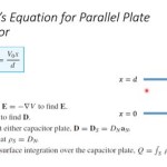 Equation For Surface Charge Density On A Parallel Plate Capacitor