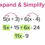 How To Simplify Algebraic Equations With Brackets