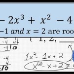 How To Solve A Polynomial Equation By Finding All Roots