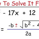 How To Solve Quadratic Equations With Negative Coefficients