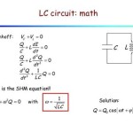 Lc Circuit Equations