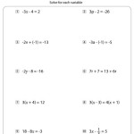 Linear Equations Examples And Answers Pdf