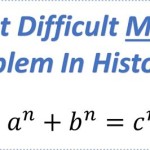 Most Difficult Math Equation In The World