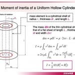 Polar Moment Of Inertia Hollow Cylinder Equation