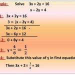 Simultaneous Equation Examples And Answers