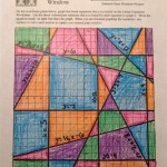 Stained Glass Window Math Project Linear Equations Answers