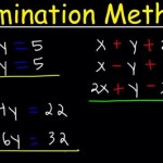 Steps For Solving System Of Equations By Elimination