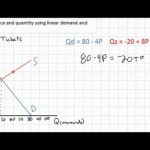 Supply And Demand Equations For A Logo Sweatshirts